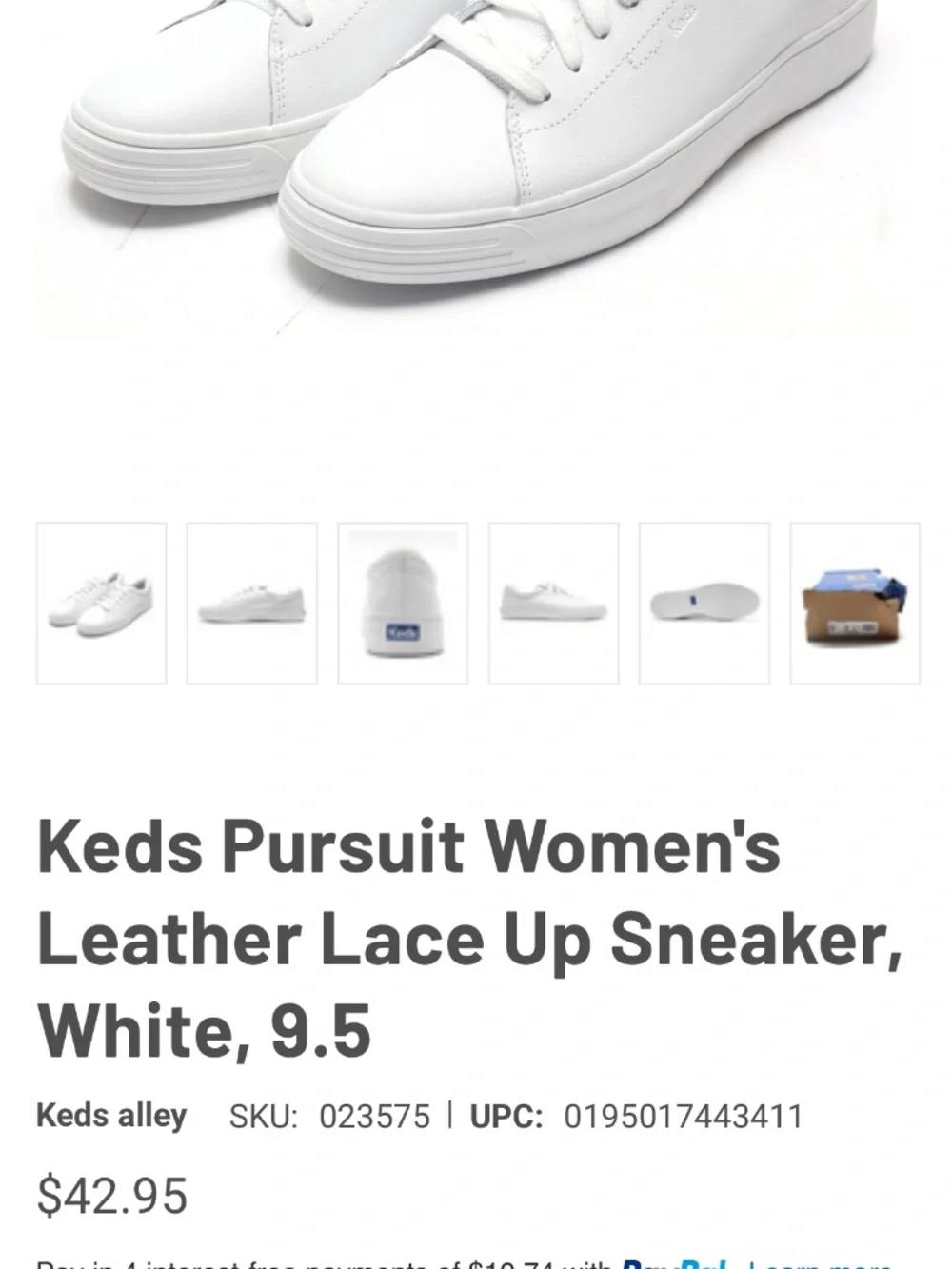 Keds very comfortable